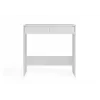 Laud top e shop MARINA 2S, valge, puitlaastplaat, 810×500×800 mm, 2 sahtlit, lamineeritud pealispind
