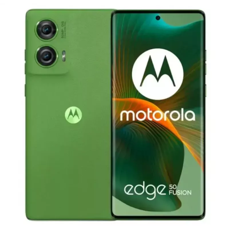 Nutitelefon Motorola Edge 50 Fusion 5G — 8 GB muutmälu, 256 GB salvestusruumi, metsaroheline