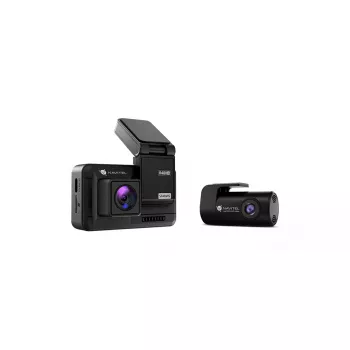 Autokaamera Navitel R480 2K, kahe kaameraga, Quad HD 2560×1440, 160° lainurk, 2 tolli IPS, MicroSD kuni 256 GB, taaslaetav aku, must