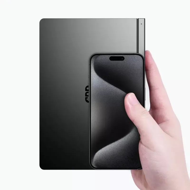 GPD Pocket 4 sülearvuti — AMD Ryzen 7 8840U, 8 tolli WQXGA 2560×1600 144 Hz puutefunktsiooniga, 16 GB DDR5, 1 TB NVMe, Radeon 780M, Windows 11, LAN, sõrmejäljelugeja, grafiit