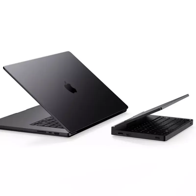 GPD Pocket 4 sülearvuti — AMD Ryzen 7 8840U, 8 tolli WQXGA 2560×1600 144 Hz puutefunktsiooniga, 16 GB DDR5, 1 TB NVMe, Radeon 780M, Windows 11, LAN, sõrmejäljelugeja, grafiit