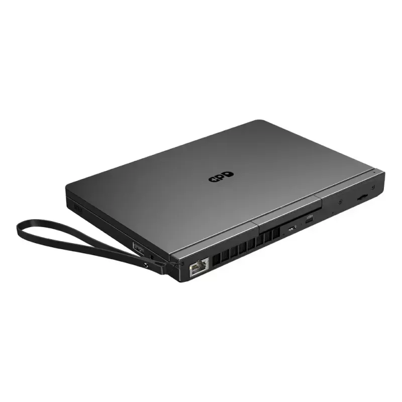GPD Pocket 4 sülearvuti — AMD Ryzen 7 8840U, 8 tolli WQXGA 2560×1600 144 Hz puutefunktsiooniga, 16 GB DDR5, 1 TB NVMe, Radeon 780M, Windows 11, LAN, sõrmejäljelugeja, grafiit