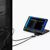 GPD Pocket 4 sülearvuti — AMD Ryzen 7 8840U, 8 tolli WQXGA 2560×1600 144 Hz puutefunktsiooniga, 16 GB DDR5, 1 TB NVMe, Radeon 780M, Windows 11, LAN, sõrmejäljelugeja, grafiit