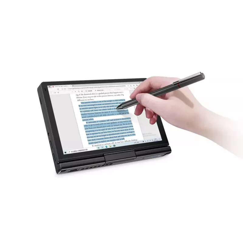 GPD Pocket 3K1 — 8-tolline WUXGA puutetundlik ekraaniga sülearvuti, Intel i3-1125G4, 16 GB muutmälu, 512 GB NVMe SSD, Win 11, LAN, HDMI, BT 5.3