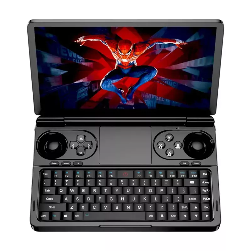 Sülearvuti GPD WinMini HX370 — 7-tolline FHD 120 Hz puutetundlik, AMD Ryzen AI 9 HX370, 32 GB DDR5, 2 TB NVMe, Radeon 890M, Win 11, must