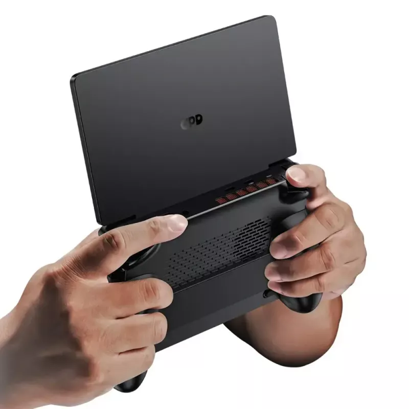 Sülearvuti GPD WinMini HX370 — 7-tolline FHD 120 Hz puutetundlik, AMD Ryzen AI 9 HX370, 32 GB DDR5, 2 TB NVMe, Radeon 890M, Win 11, must