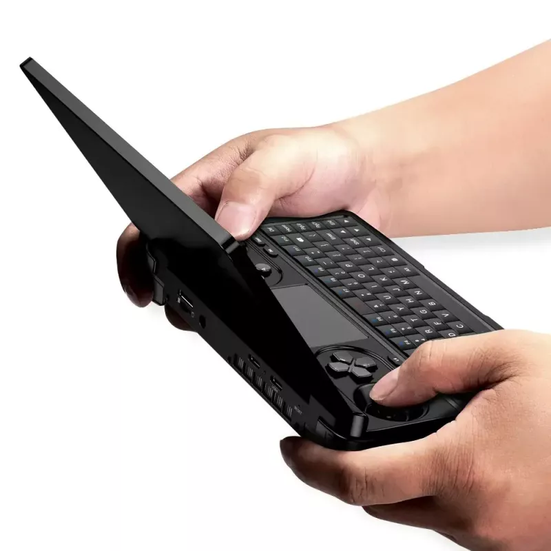 Sülearvuti GPD WinMini HX370 — 7-tolline FHD 120 Hz puutetundlik, AMD Ryzen AI 9 HX370, 32 GB DDR5, 2 TB NVMe, Radeon 890M, Win 11, must