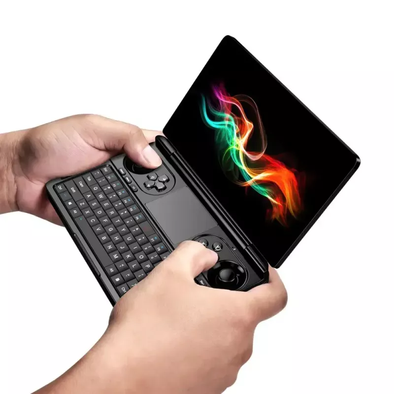 Sülearvuti GPD WinMini HX370 — 7-tolline FHD 120 Hz puutetundlik, AMD Ryzen AI 9 HX370, 32 GB DDR5, 2 TB NVMe, Radeon 890M, Win 11, must