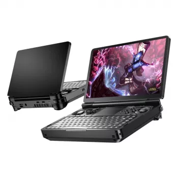 Sülearvuti GPD WinMini HX370 — 7-tolline FHD 120 Hz puutetundlik, AMD Ryzen AI 9 HX370, 32 GB DDR5, 2 TB NVMe, Radeon 890M, Win 11, must