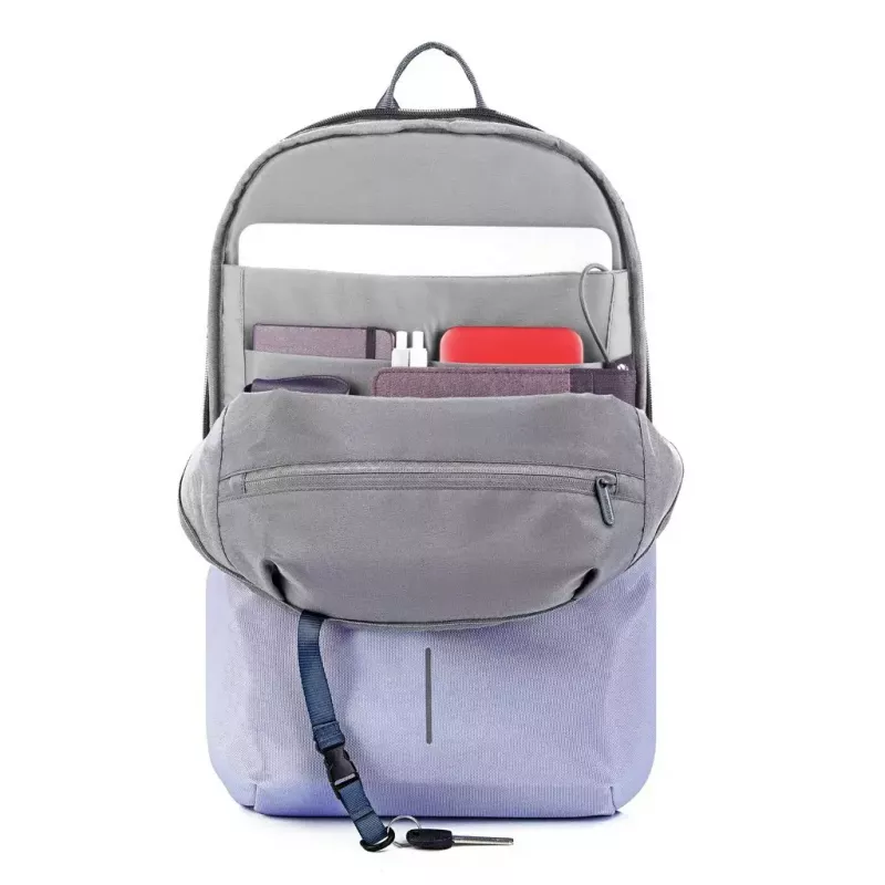XDDESIGN vargusvastane seljakott Bobby Soft – Lavendlina hall, vargusvastane linnaseljakott P705.992