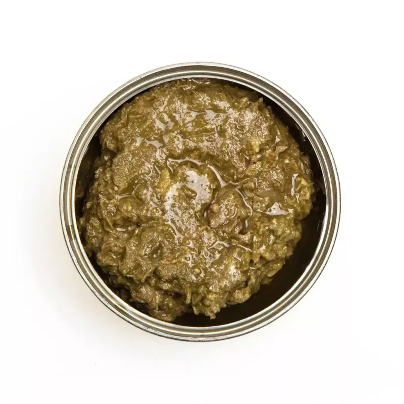 Märg kassitoit 3coty Kana spirulinaga 80 g — täisväärtuslik konservtoit täiskasvanud kassidele