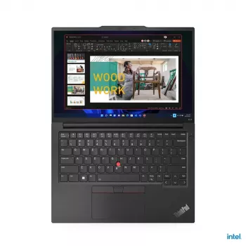 Lenovo ThinkPad E14 Gen 5 (Intel) sülearvuti — 14-tolline WUXGA puuteekraan, Intel Core i5-1335U, 16 GB muutmälu, 512 GB SSD, Windows 11 Pro, must/grafiit