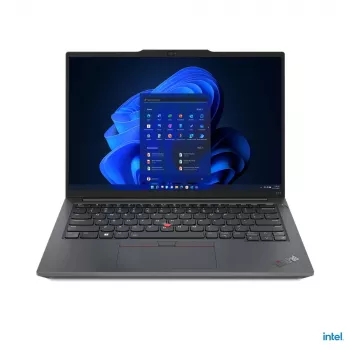 Lenovo ThinkPad E14 Gen 5 (Intel) sülearvuti — 14-tolline WUXGA puuteekraan, Intel Core i5-1335U, 16 GB muutmälu, 512 GB SSD, Windows 11 Pro, must/grafiit