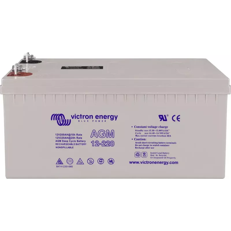 Geelelektrolüüdiga süvatsükli aku 12 V 220 Ah — BAT412201104 tootjalt Deep Cycle aku