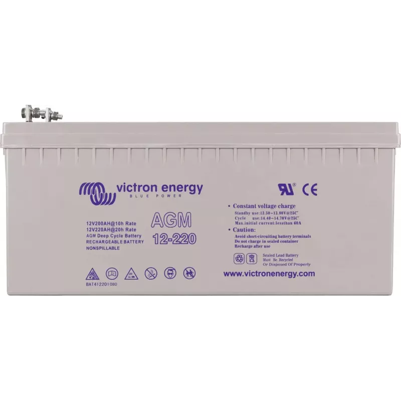 Geelelektrolüüdiga süvatsükli aku 12 V 220 Ah — BAT412201104 tootjalt Deep Cycle aku