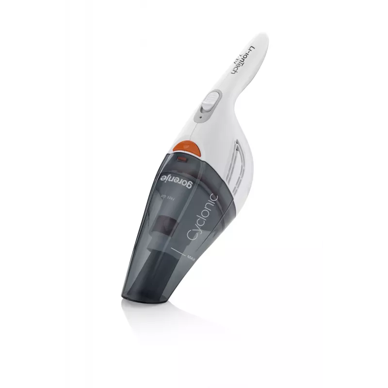 Gorenje MVC72FW käeshoitav tolmuimeja Must, Valge Tolmukotivaba