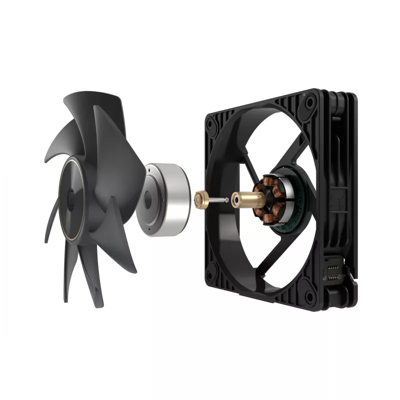 ASUS ProArt PF120 Fan PWM Must 3in1 Arvutikorpus 12 cm 3 tk
