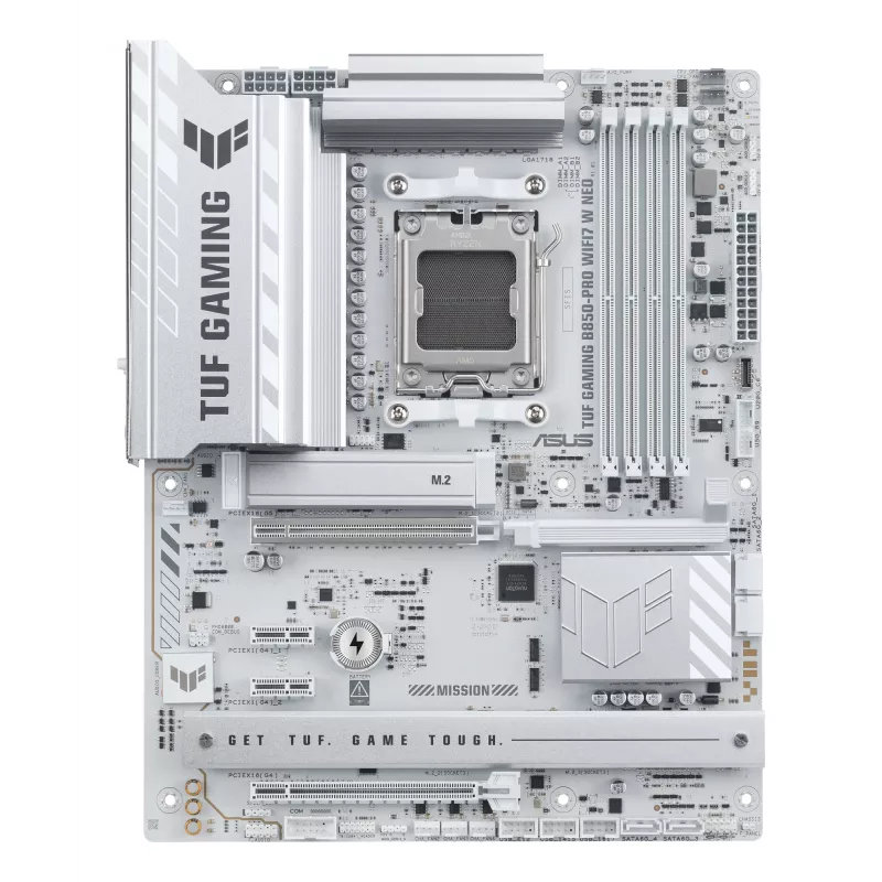 Emaplaat ASUS TUF GAMING B850‑PRO WIFI7 W NEO — AMD B850, Socket AM5, ATX, DDR5, Wi‑Fi 7, 2.5GbE