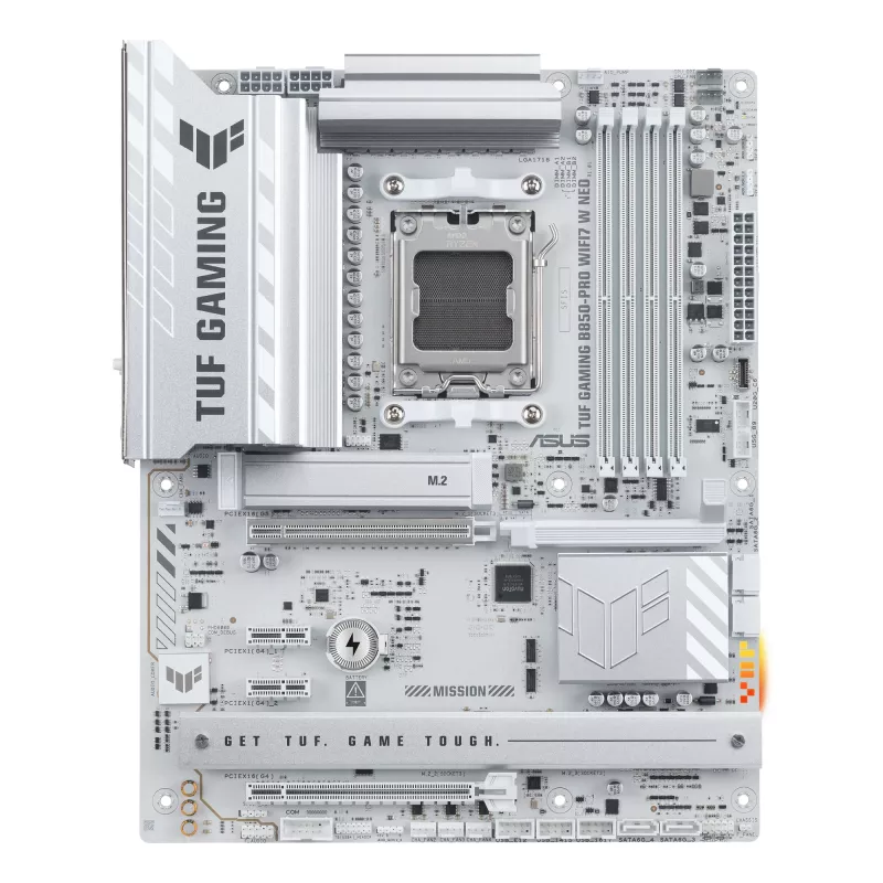 Emaplaat ASUS TUF GAMING B850‑PRO WIFI7 W NEO — AMD B850, Socket AM5, ATX, DDR5, Wi‑Fi 7, 2.5GbE