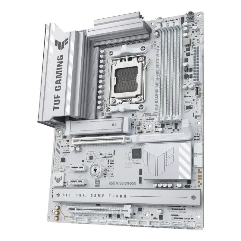 Emaplaat ASUS TUF GAMING B850‑PRO WIFI7 W NEO — AMD B850, Socket AM5, ATX, DDR5, Wi‑Fi 7, 2.5GbE