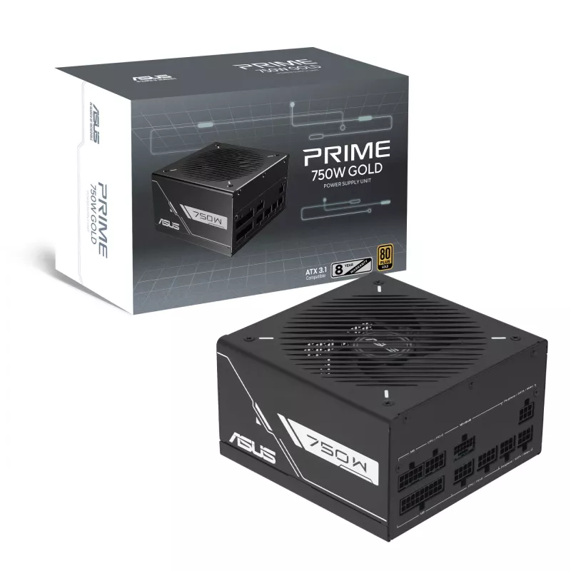 Toiteplokk ASUS Prime -750G 750 W 20+4 pin ATX 80 PLUS Gold Must