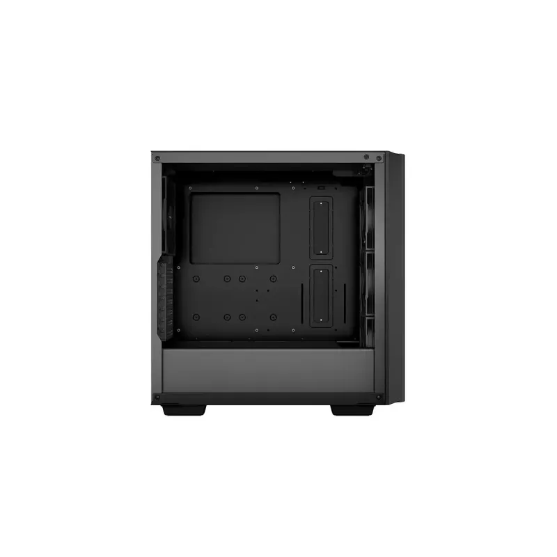 Mid Tower arvutikorpus DeepCool CG540 — must, ATX tugi, avar sisemus, optimeeritud õhuvool