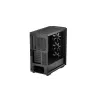 Mid Tower arvutikorpus DeepCool CG540 — must, ATX tugi, avar sisemus, optimeeritud õhuvool
