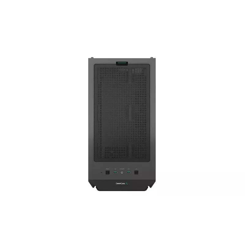 Mid Tower arvutikorpus DeepCool CG540 — must, ATX tugi, avar sisemus, optimeeritud õhuvool