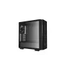 Mid Tower arvutikorpus DeepCool CG540 — must, ATX tugi, avar sisemus, optimeeritud õhuvool