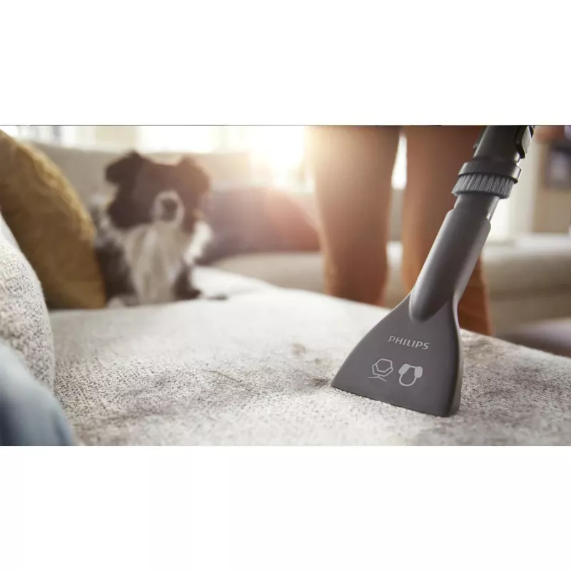 Silindertolmuimeja Philips 5000 series XD5123/10 — 900 W, 4 L tolmukott, HEPA ja mikrofilter, kõvadele põrandatele ja vaipadele