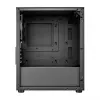 FSP S110-B korpus Mini Tower mITX, mATX Must, Small Form Factor (SFF), PC, must, micro ATX, Mini-ITX, võrk, metall, 16 cm