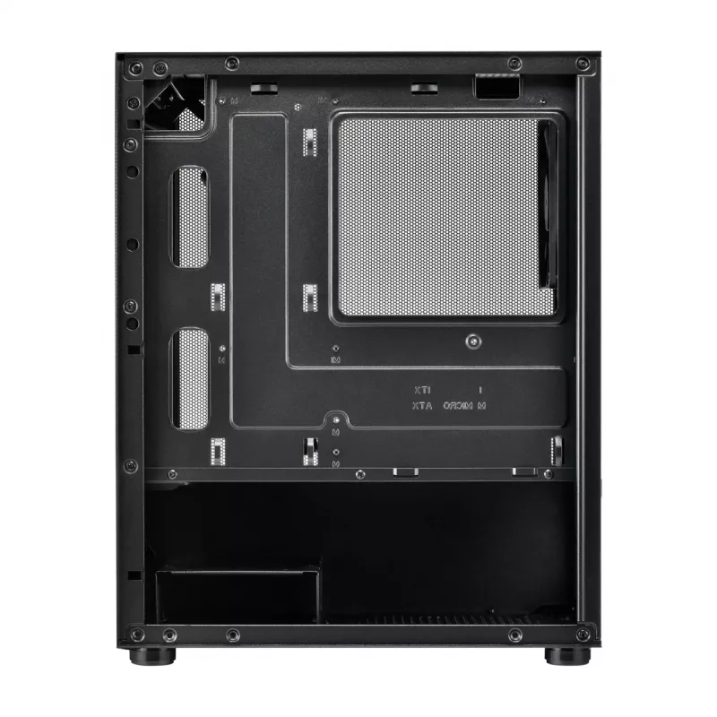 FSP S110-B korpus Mini Tower mITX, mATX Must, Small Form Factor (SFF), PC, must, micro ATX, Mini-ITX, võrk, metall, 16 cm