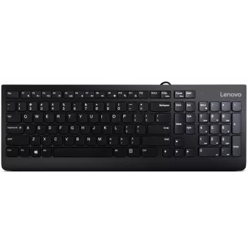 Lenovo 300 klaviatuur universaalne USB QWERTY US English must