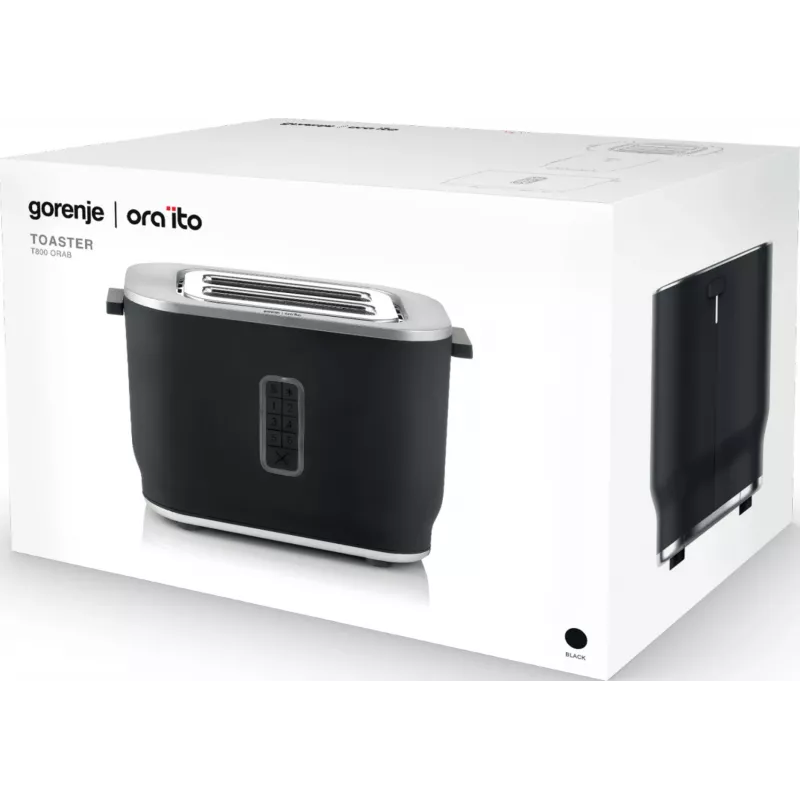 Gorenje T800ORAB 6 2 viilu 800 W must