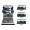 Vabaltseisev nõudepesumasin BEKO DEN48530X, 15 kattekohta, 8 programmi, 44 dB, 598×850×600 mm