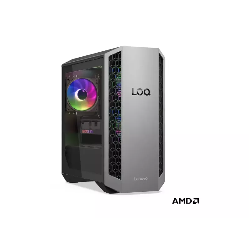 Lauaarvuti torn Lenovo LOQ 26ADR10 — AMD Ryzen 7 8745HX, 32 GB DDR5 (2x16GB), 1000 GB, NVIDIA GeForce RTX 5070, Windows 11 Home