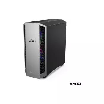 Lauaarvuti torn Lenovo LOQ 26ADR10 — AMD Ryzen 7 8745HX, 32 GB DDR5 (2x16GB), 1000 GB, NVIDIA GeForce RTX 5070, Windows 11 Home