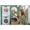 Candy RapidÓ RO41274DWMCT/1-S pesumasin eestlaetav 7 kg 1200 p/min valge