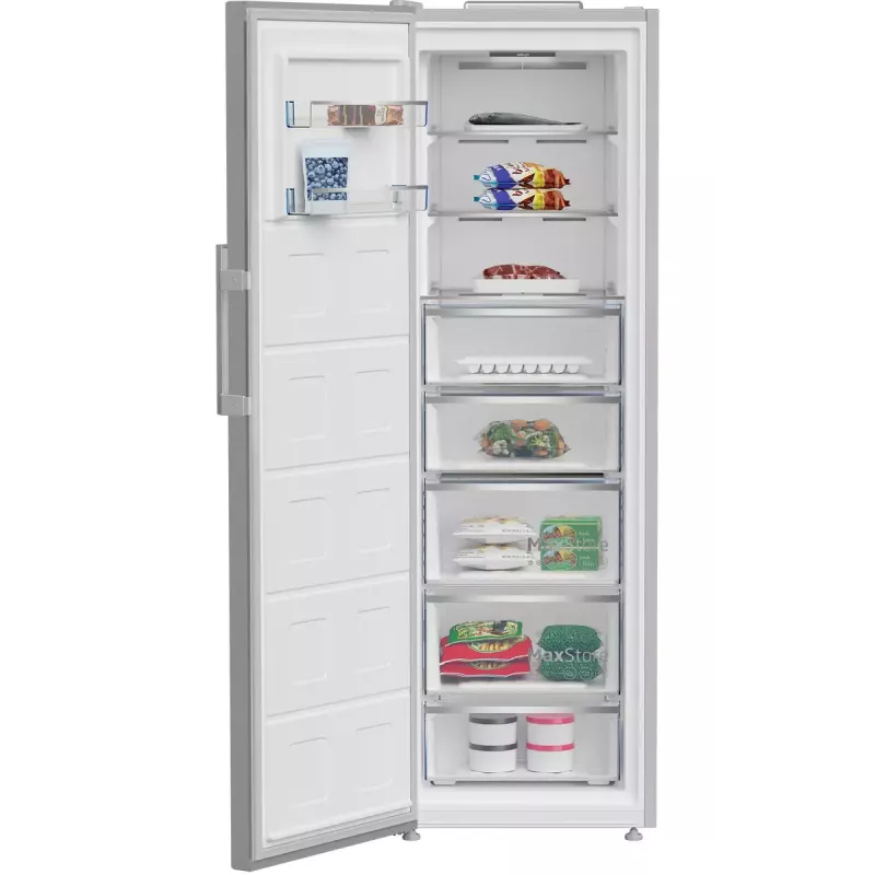 Beko B5RMFNE314X Püstik-sügavkülmik Vabaltseisev 286 L Roostevaba teras