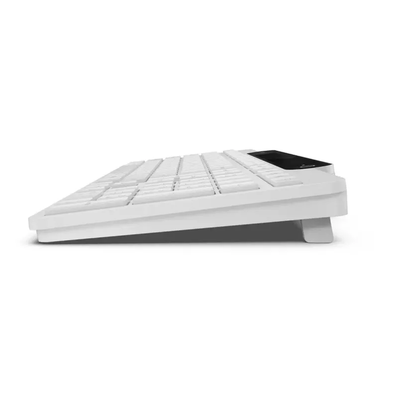 Juhtmevaba Bluetooth-klaviatuur Lenovo 800 — USA inglise paigutus, iselaadiv, valge