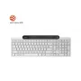 Juhtmevaba Bluetooth-klaviatuur Lenovo 800 — USA inglise paigutus, iselaadiv, valge