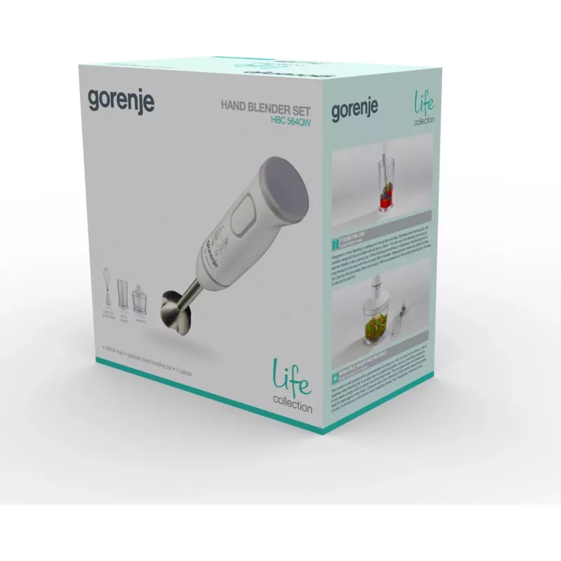 Gorenje HBC564QW 0,5 L saumikser 500 W valge