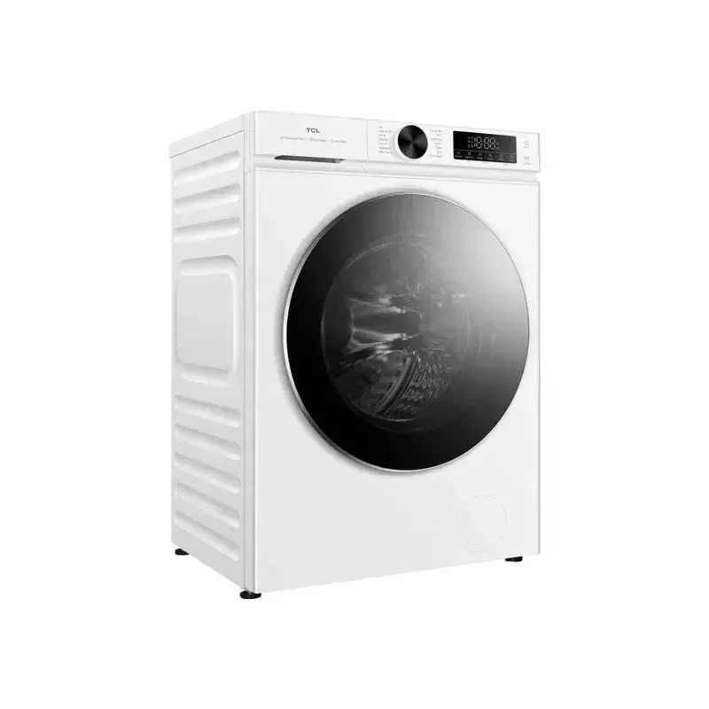 Pesumasin TCL FP0944WA0 — eestlaetav, 9 kg, 1400 p/min, A-klass, LED-ekraan, aur, 60×56×85 cm, valge