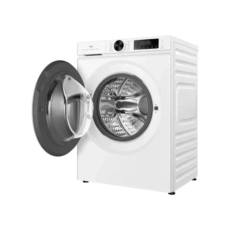 Pesumasin TCL FP0944WA0 — eestlaetav, 9 kg, 1400 p/min, A-klass, LED-ekraan, aur, 60×56×85 cm, valge