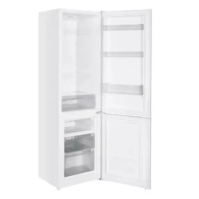 TCL RF260BWE0 vabalt seisev külmik-sügavkülmik, 260 L, energiaklass E, valge