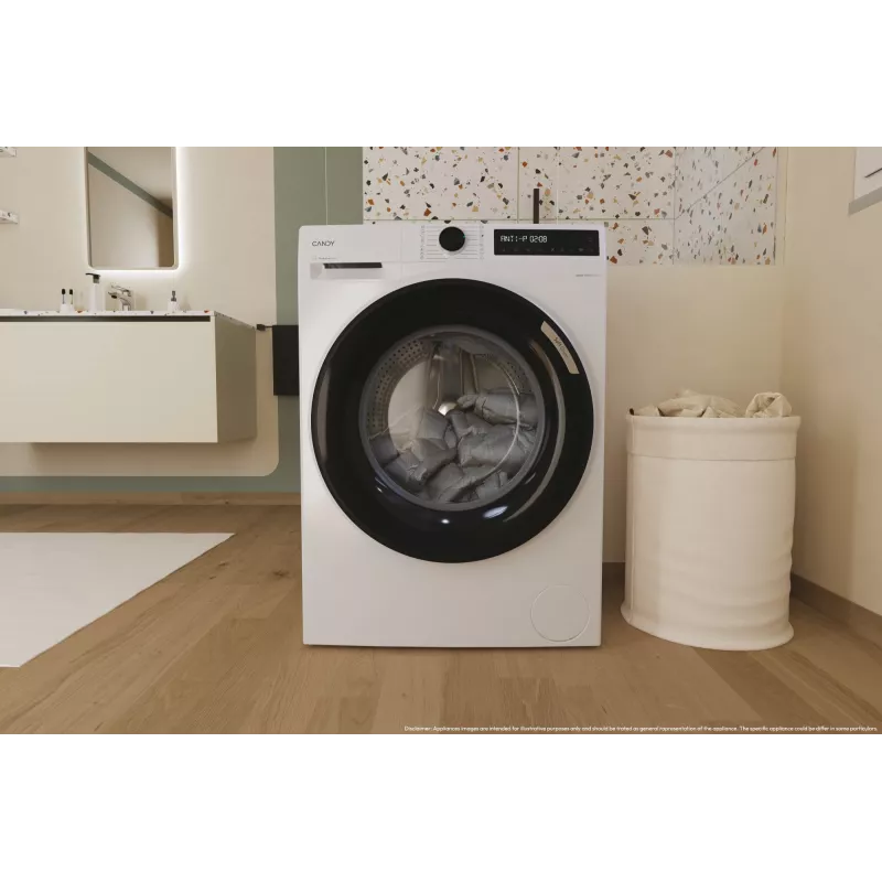 Candy BR 47SBL8-S pesumasin eesttäidetav 7 kg 1400 p/min valge