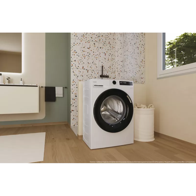 Candy BR 47SBL8-S pesumasin eesttäidetav 7 kg 1400 p/min valge