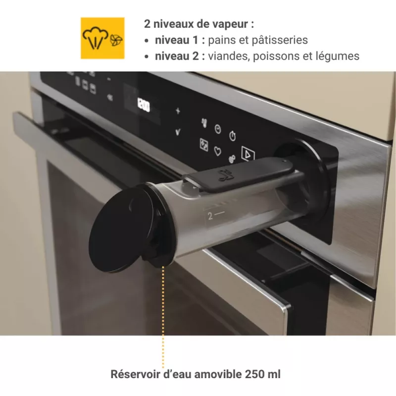 Whirlpool AKZ9S 8271 IX 73 L roostevaba teras