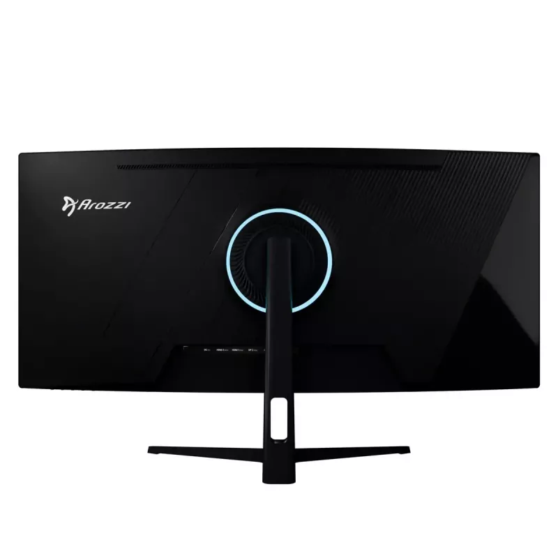 34-tolline kumer monitor Arozzi Nova — 34 tolli (86,4 cm), 3440×1440, 21:9, VA LED, 1 ms, VESA, sisseehitatud kõlarid, must