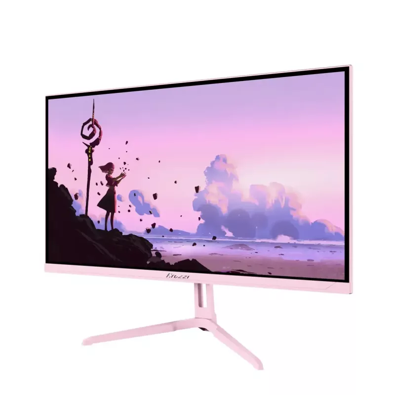 Arozzi Nova 24-tolline (60,5 cm) Full HD 1920x1080 LED-kuvar 1 ms 16:9 roosa VESA sisseehitatud kõlaritega